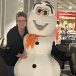 Event mit Olaf in Menschengröße