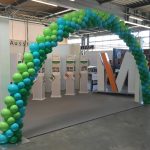 Grüner Ballon-Bogen exclusiv