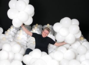 Luftballonkugeln mit PEZI